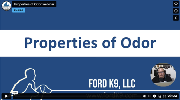 Properties of Odor