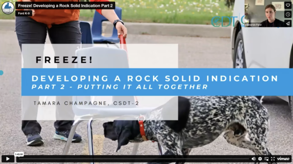 Freeze! Building A Rock Solid Indication PART 2