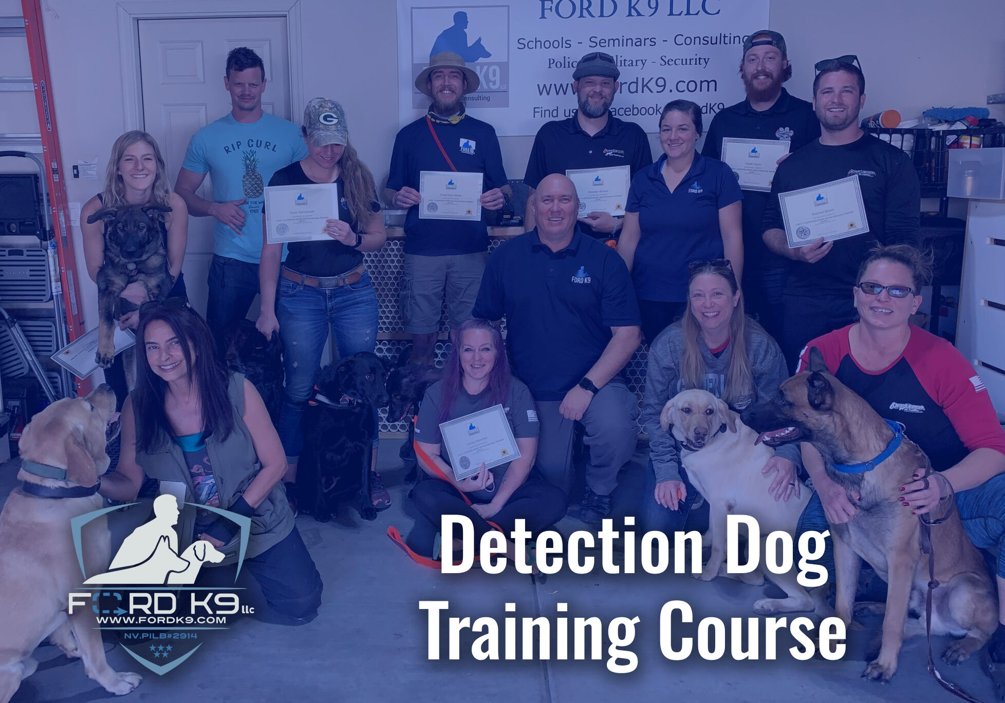 Detection Dog Training Course